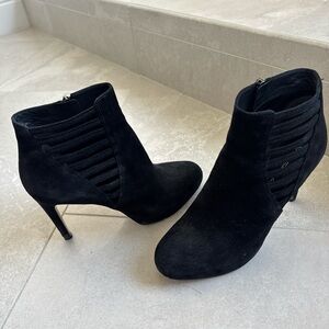 Via Spiga Black Heeled Boots
